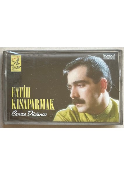 Fatih Kısaparmak Cemre Düşünce Kaset (Jelatininde Sıfır Orijinal Dönem Baskı Kaset)