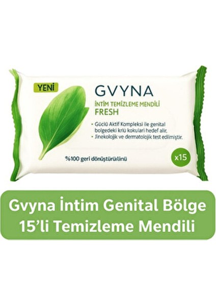 İntim Genital Bölge 15' Li Temizleme Mendili modelleri
