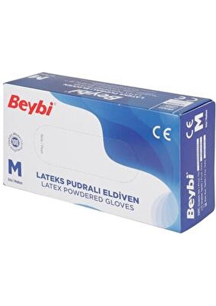 Lateks Eldiven M Pudralı Hassas Ciltler İçin Konforlu Kullanım Sunar modelleri