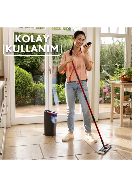 H2PrO Temizlik Seti, Kirli Su-Temiz Su Ayırımı, %100 Mikrofiber Mop indirimleri