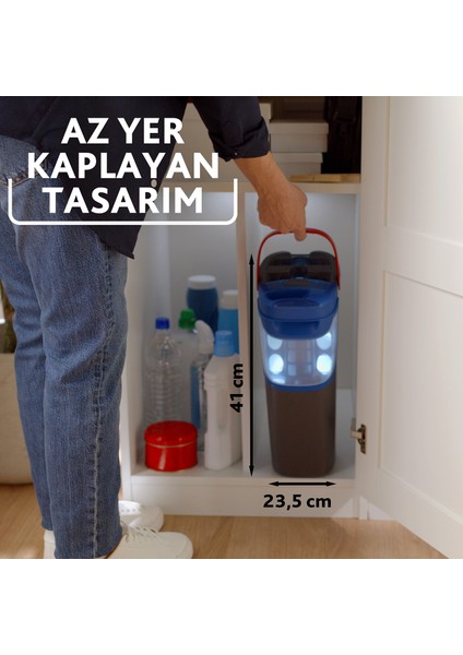 H2PrO Temizlik Seti, Kirli Su-Temiz Su Ayırımı, %100 Mikrofiber Mop