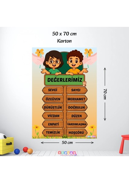 Değerlerimiz Tablosu fiyatları