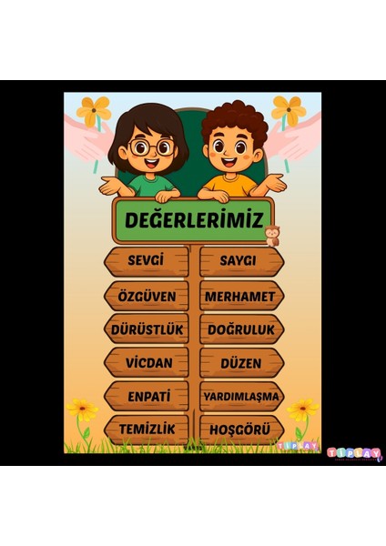 Değerlerimiz Tablosu fırsatları