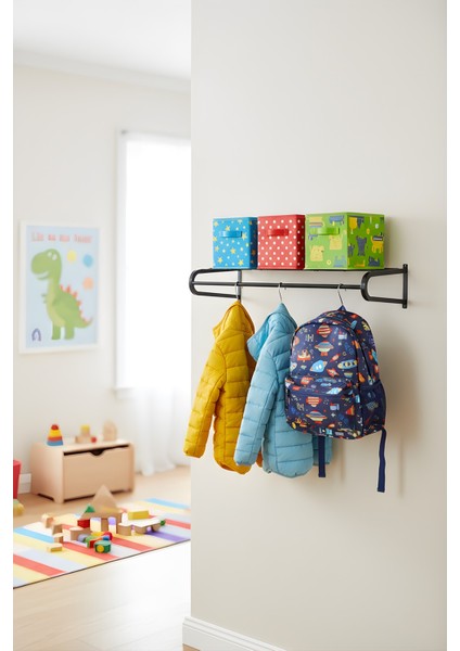 Metal Duvar Askılık Elbise Askılığı Banyo Havluluk