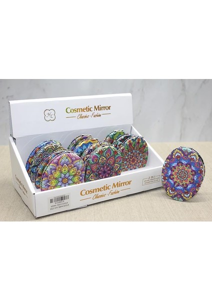 Taşlı El Aynası Oval Ince Model 3 modelleri