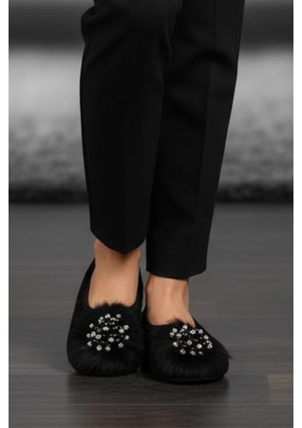 901 Ceyda Babet Süslü Kadife Ev,hac, Umre Babeti, Hediye, Günlük Babet,tüylü Babet, Panduf, Patik, Gösteri Pisi Pisi