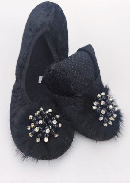 901 Ceyda Babet Süslü Kadife Ev,hac, Umre Babeti, Hediye, Günlük Babet,tüylü Babet, Panduf, Patik, Gösteri Pisi Pisi modelleri