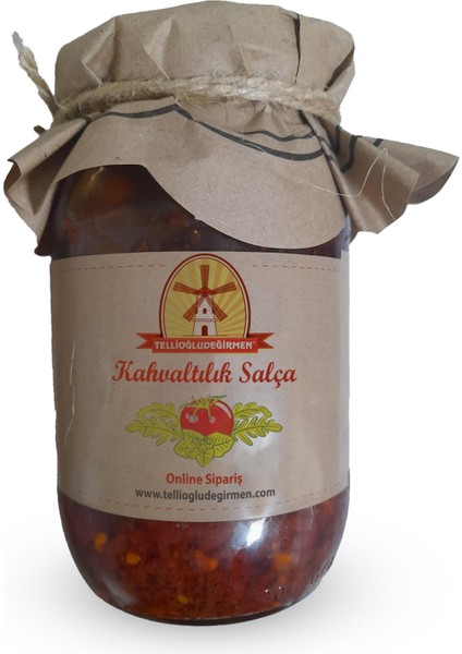 Ev Yapımı Kahvaltılık Acısız Salça 300 gr