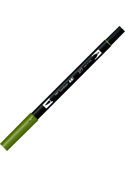 Dual Brush Pen Grafik Çizim Kalemi 277 Dark Green