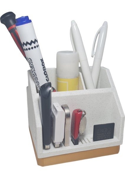 Eoshop 3D Kalem Alet USB Organizeri -Kalemlik