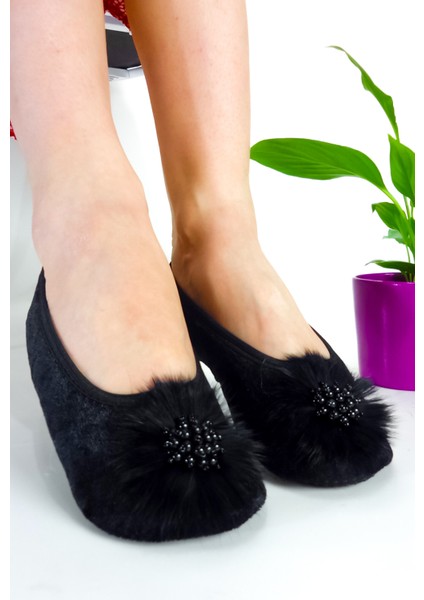 Süslü Kadife Ev,Hac, Umre Babeti, Hediye, Günlük Babet,Tüylü Babet, Panduf, Patik, Gösteri Pisi Pisi