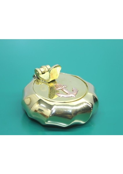 Pirinç Çapalı Kapaklı Küllük 5 Cm modelleri