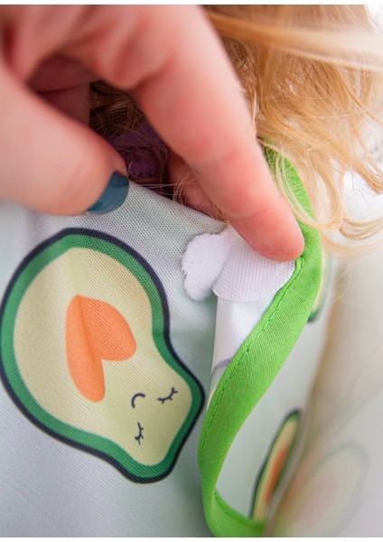 Baskılı Blw Kolsuz Önlük Avakado Desen fırsatları