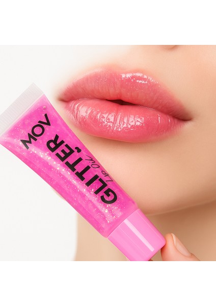 Glitter Lip Gloss No:5 Fuşya – Simli, Kalıcı, Nemlendirici Dudak Parlatıcısı | Işıltılı Gloss fiyatları