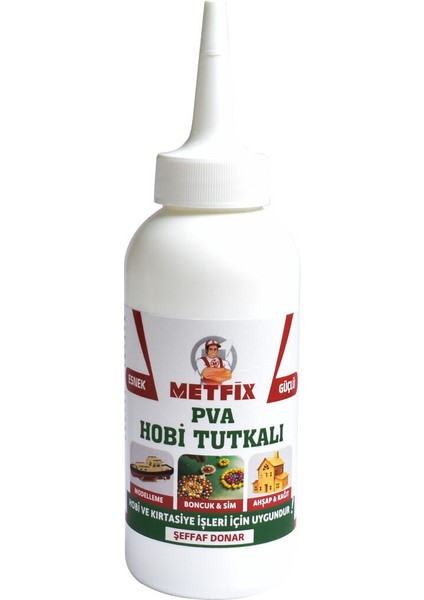 PVA Hobi Tutkalı 150 gr, Şeffaf Donar