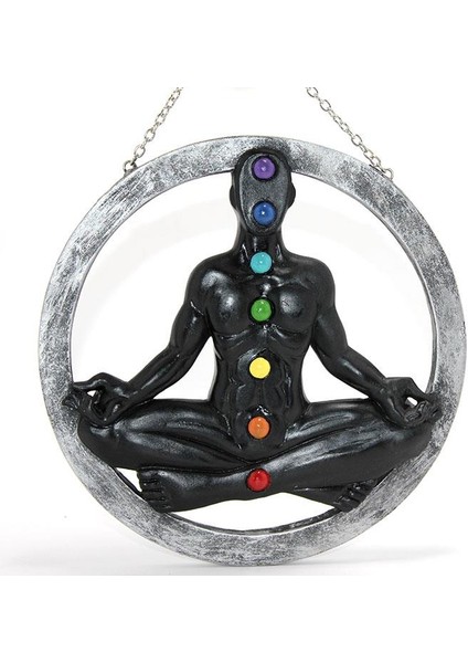 Polyester Duvara Asmalı 7 Chakra Pano modelleri