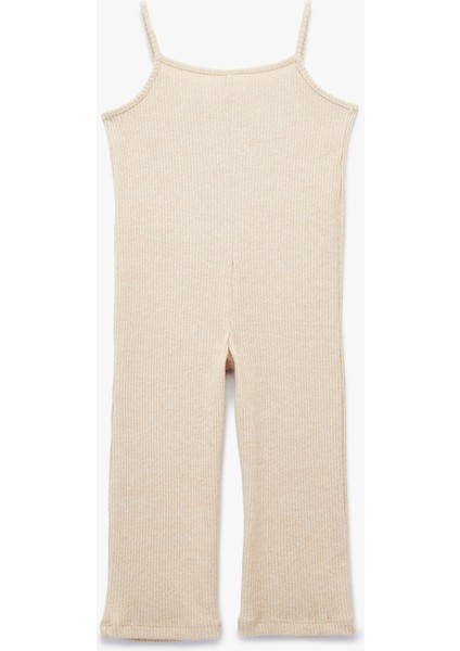 Viskon Karışımlı Fırfır Detaylı Cepli Ince Askılı Tulum fiyatları