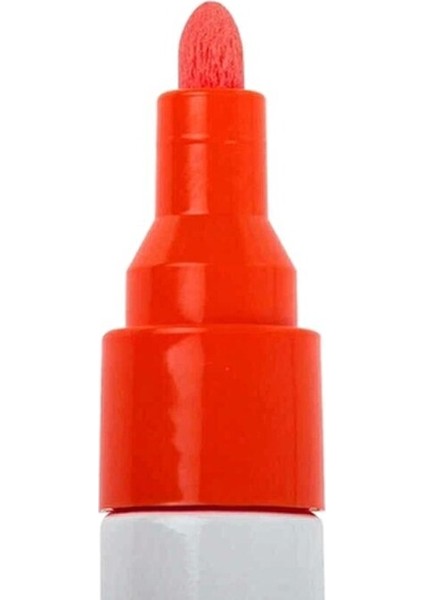 Boya Dekor Markörü Kırmızı E-750 1 Adet Kalıcı İşaretleme İçin Uygun modelleri