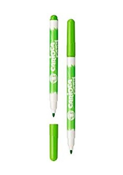 Keçeli Kumaş Boya Kalemi Fıne 10'Lu 2.5 mm Kalınlıkta Çocuklar İçin Renkli Set