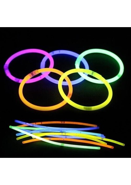 Glow Stick - Fosforlu Çubuk 100 Parça
