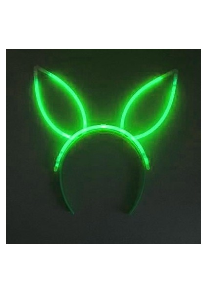 Karanlıkta Yanan Fosforlu Glow Taç 6 Adet