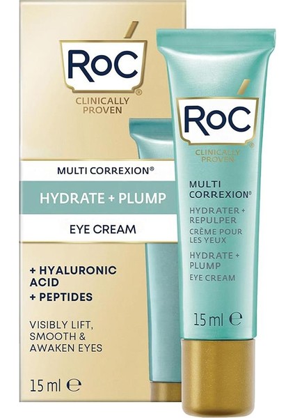 Multi Correxion Hydrate Plump Göz Çevresi Kremi 15ML modelleri