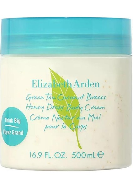 Green Tea Coconut Breeze Honey Drop Body Cream Vücut Kremi 500ml fiyatları
