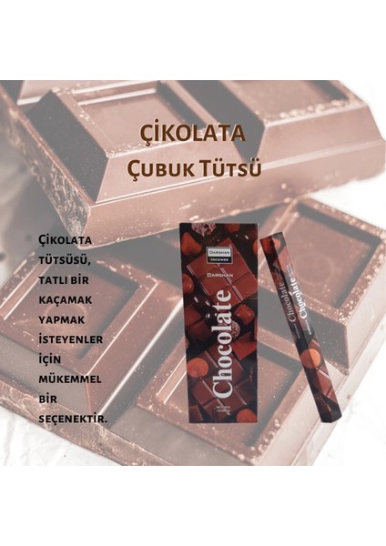Çikolata Mutluluk Tütsüsü 20 Çubuk