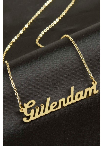 Ds-Derin Gülendam Isimli Kolye -Sarı