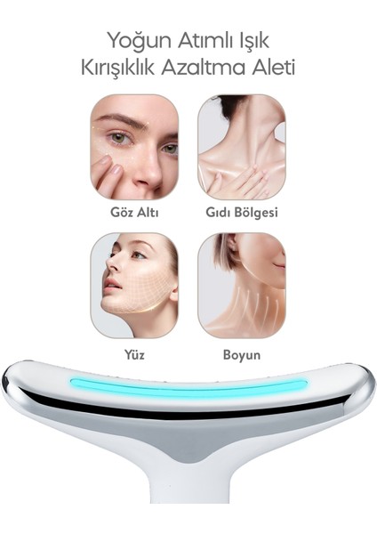 Yüz ve Boyun Bölgesi Kırışıklık Giderici ve Sıkılaştırıcı SBI-5901B Beyaz fiyatları