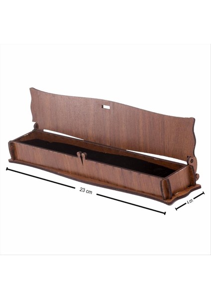 Ds-Derin Ahşap Tesbih Kutusu-Açık Kahverengi fırsatları