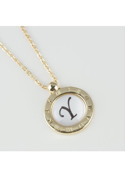 Ds-Derin Seri Sonu Harfli Kolye-Y