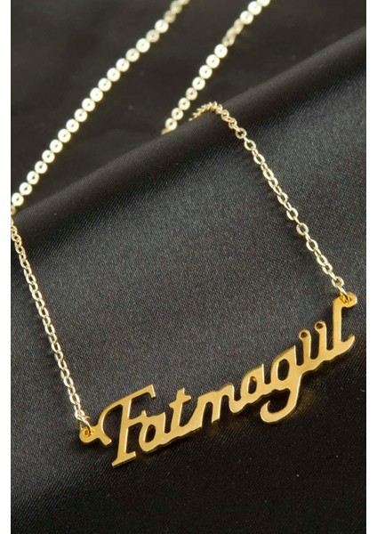 Ds-Derin Fatmagül Isimli Kolye -Sarı