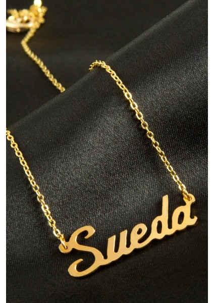 Ds-Derin Sueda Isimli Kolye -Sarı