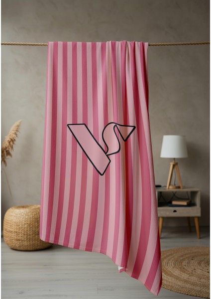 Modern Desenli Dijital Baskı Plaj Havlusu Peştamal HVL0266 modelleri