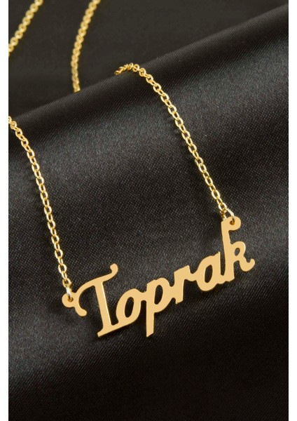 Ds-Derin Toprak Isimli Kolye -Sarı