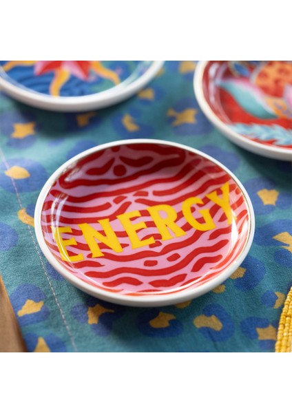 Luohu Porselen Tabak 10 cm Renkli