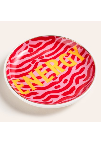 Luohu Porselen Tabak 10 cm Renkli