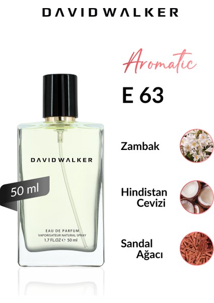 E63 Mamilo 50 ml Erkek Parfüm | Aromatic