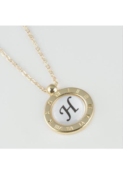 Ds-Derin Seri Sonu Harfli Kolye-H