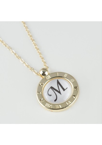 Ds-Derin Seri Sonu Harfli Kolye-M