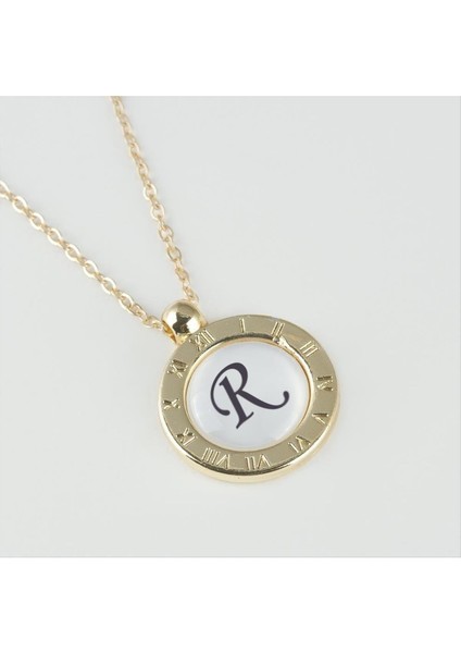 Ds-Derin Seri Sonu Harfli Kolye-R