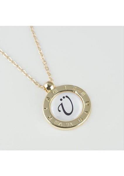 Ds-Derin Seri Sonu Harfli Kolye-Ü