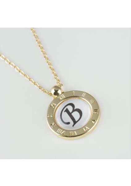 Ds-Derin Seri Sonu Harfli Kolye-B