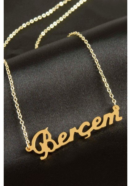 Ds-Derin Berçem Isimli Kolye -Sarı