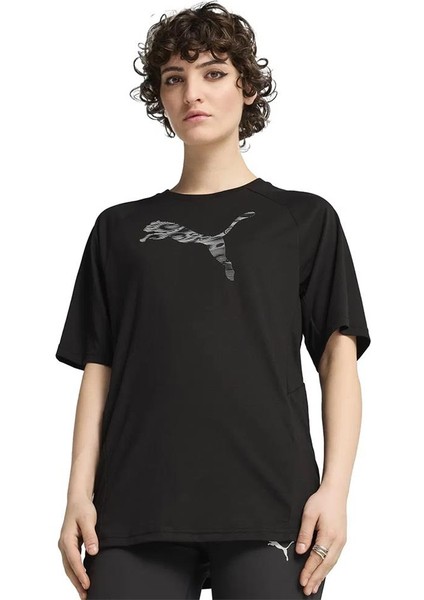 EVOSTRIPE Relaxed Tee Kadın T-shirt