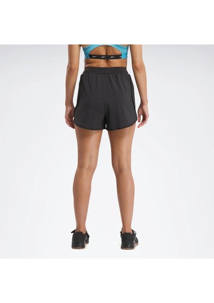 Lux Woven Short Siyah Kadın Şort