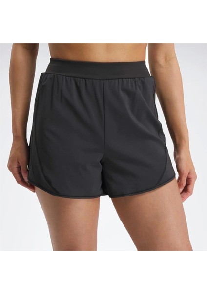 Lux Woven Short Siyah Kadın Şort