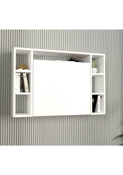Airdesk Duvara Monte Çalışma Masası Beyaz modelleri