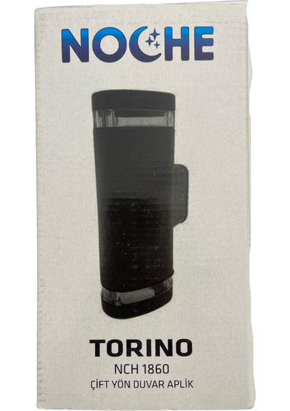 Torino Çift Ampullü Dış Mekan Aplik – 2×GU10 Antrasit Up-Down Aydınlatma